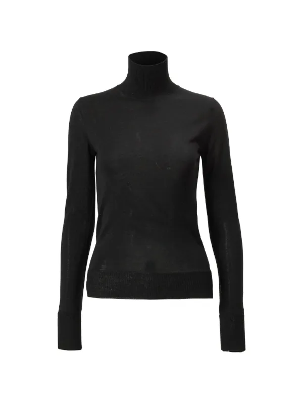 Carolina Herrera Turtleneck Sweater in Black