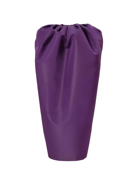 Carolina Herrera bow-detail gathered maxi skirt