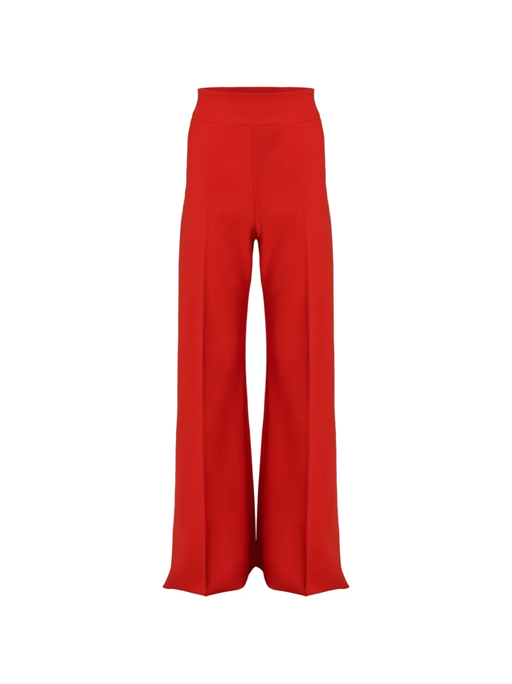 Carolina Herrera Diane Wide-leg Trousers In Red