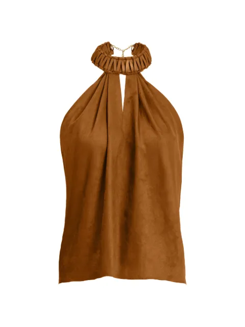 Silvia Tcherassi Ann halterneck blouse