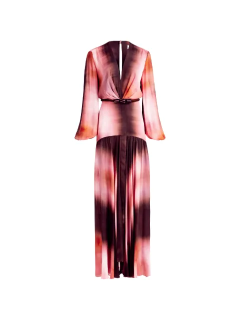 Silvia Tcherassi Maialen tie-dye belted maxi dress