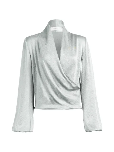 Silvia Tcherassi Tea wrap-style blouse