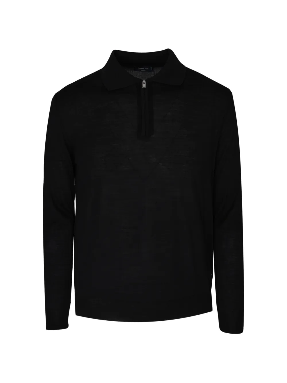 Tombolini zip-fastening polo sweater