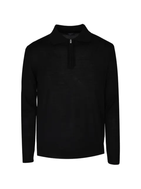 Tombolini zip-fastening polo sweater