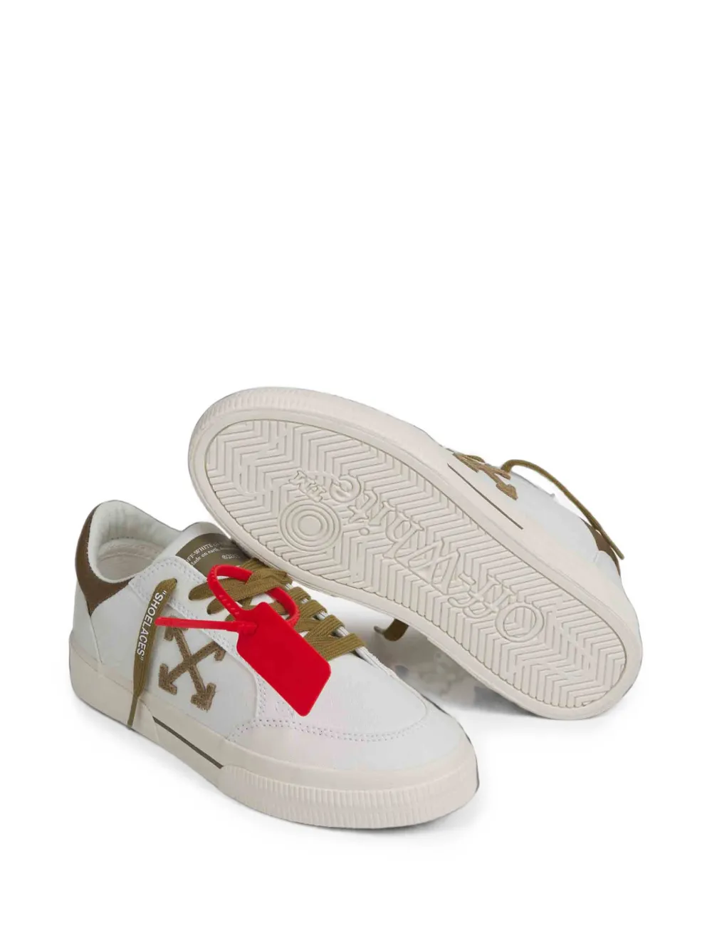 Off-White Arrows-patch sneakers Wit