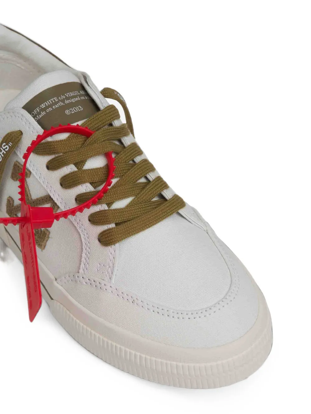 Off-White Arrows-patch sneakers Wit