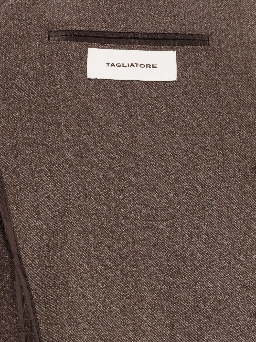 Tagliatore Montecarlo single-breasted suit Bruin