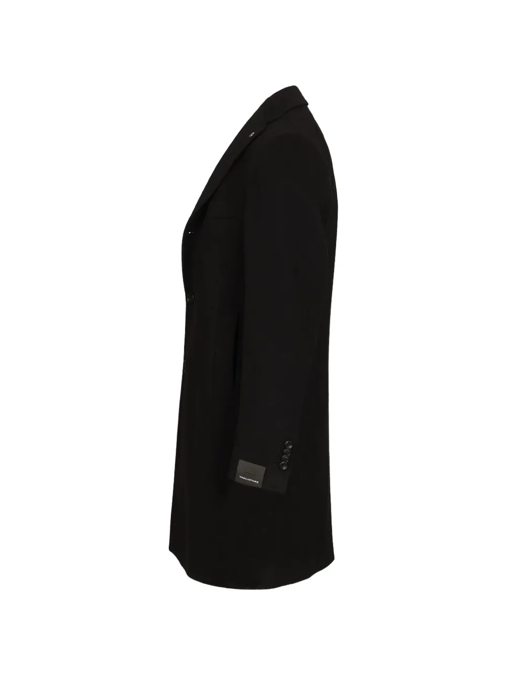Tagliatore Bruce single-breasted coat Zwart