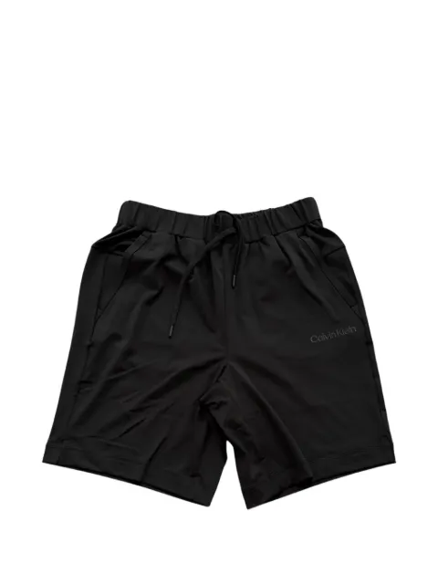 Calvin Klein logo-print drawstring shorts