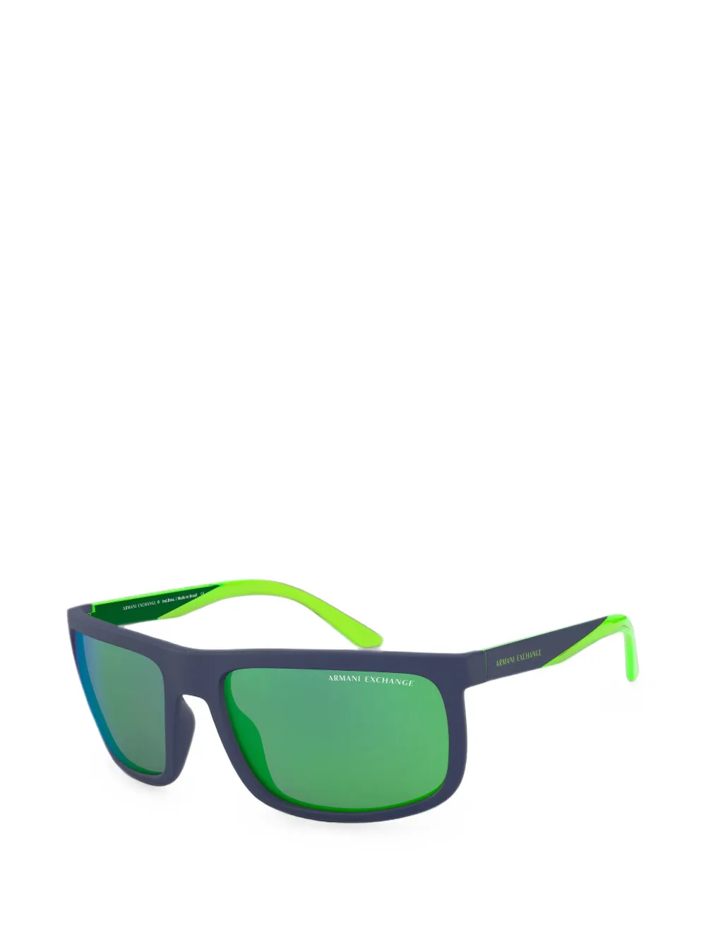 Armani Exchange Square-frame Sunglasses In Blue