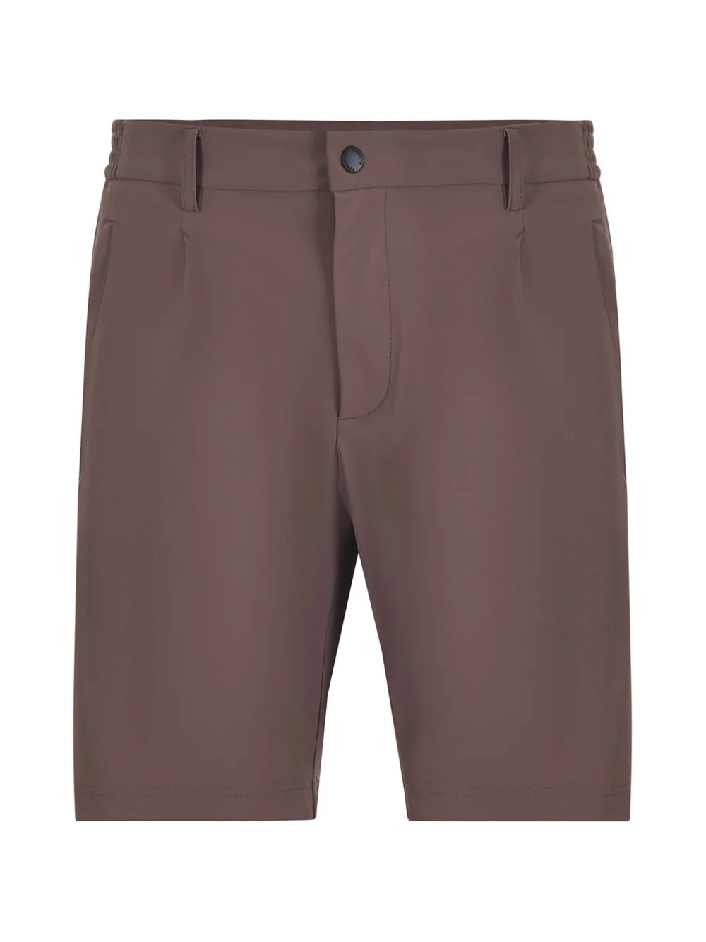 People Of Shibuya elasticated pleated tailored shorts - Marrone