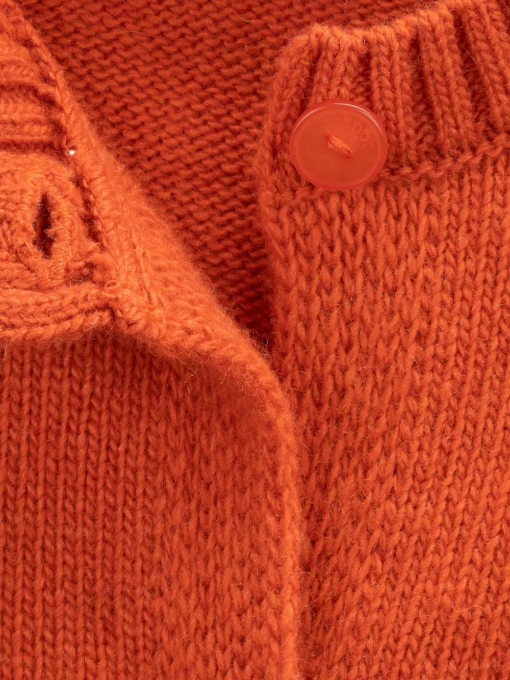 Knot Mae vest met raglan mouwen Oranje