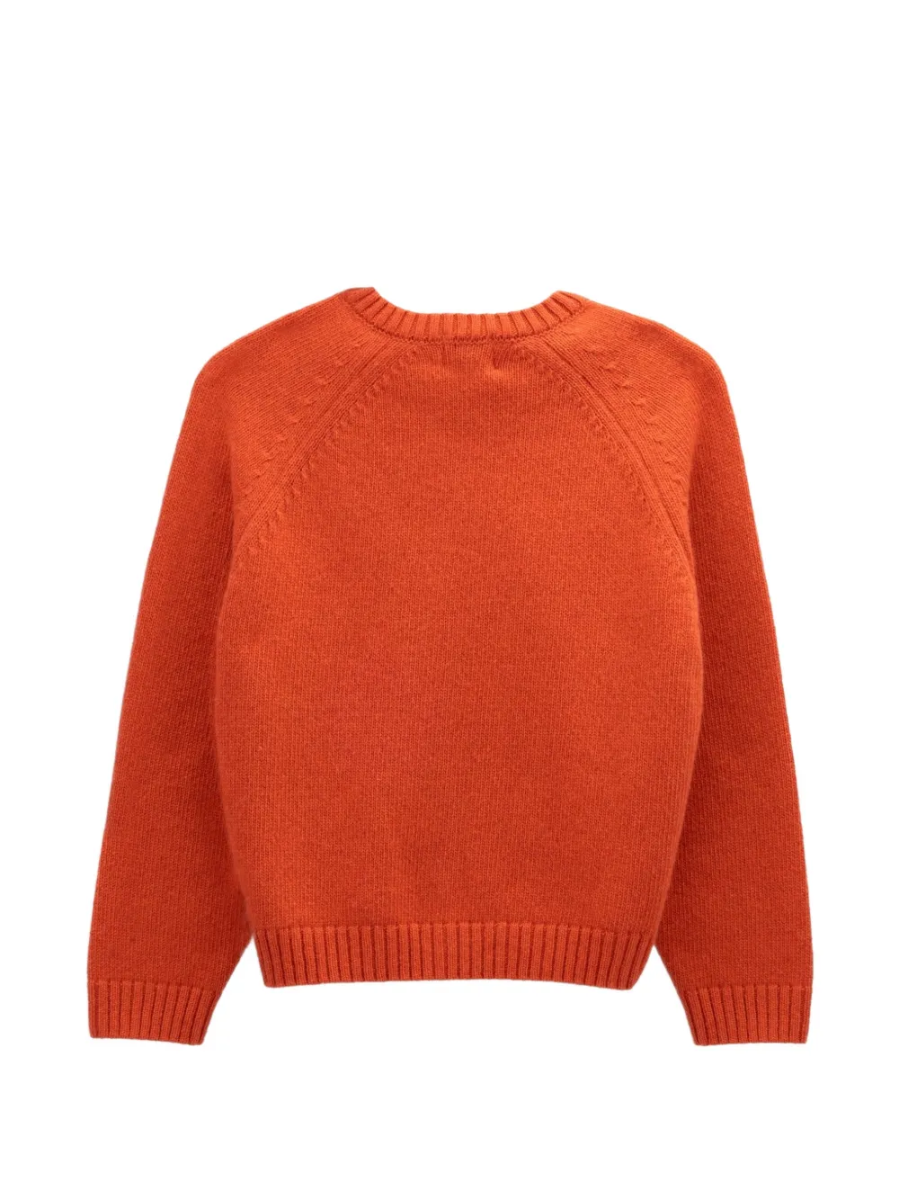 Knot Mae vest met raglan mouwen Oranje