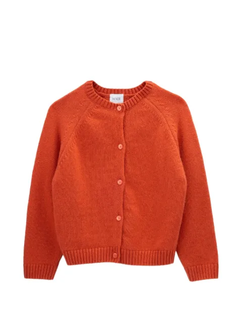 Knot Mae raglan-sleeve cardigan