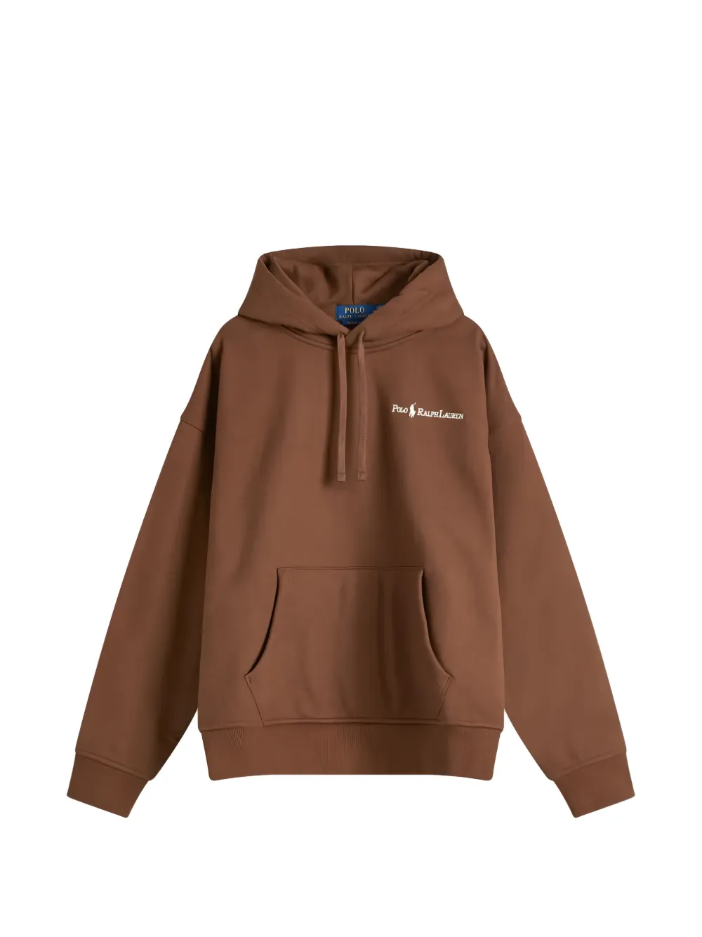 Polo Ralph Lauren logo-embroidered drawstring hoodie · L