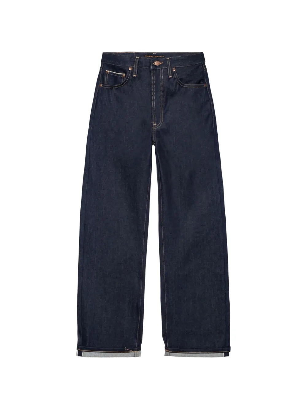 Nudie Jeans Clean Eileen high-waist wide-leg jeans