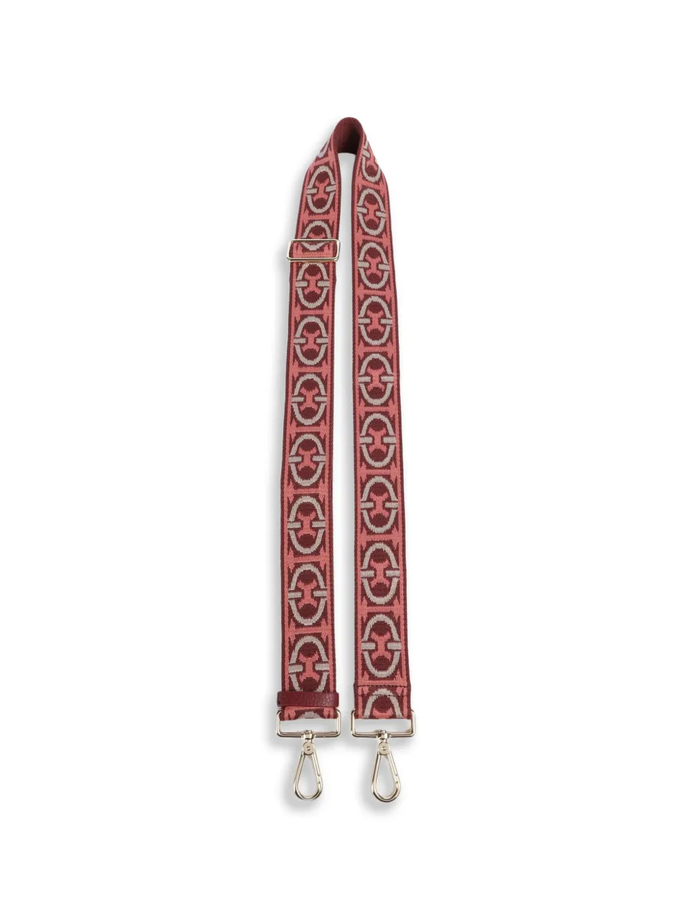 Coccinelle monogram-jacquard shoulder strap · OS