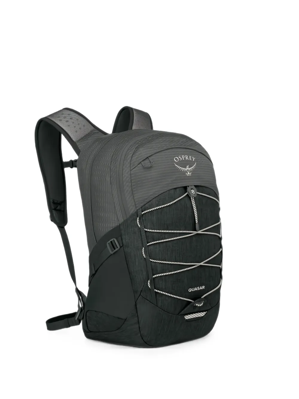 Osprey Quasar logo-print backpack - Grigio