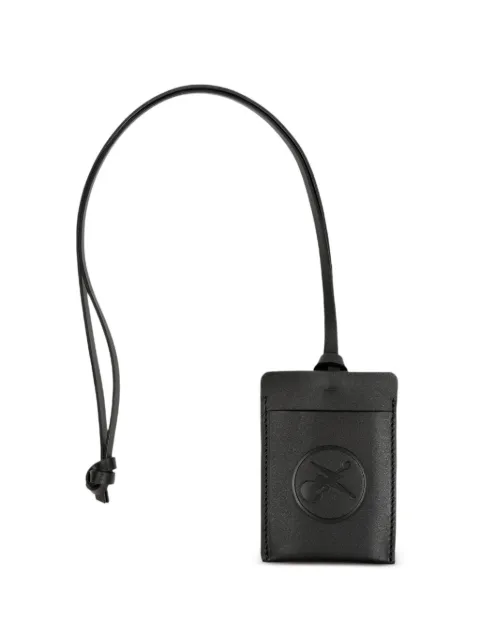 A.P.C. porte-cartes Dough en cuir