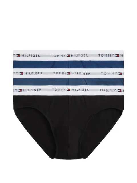 Tommy Hilfiger Signature logo-waistband briefs (set of three)