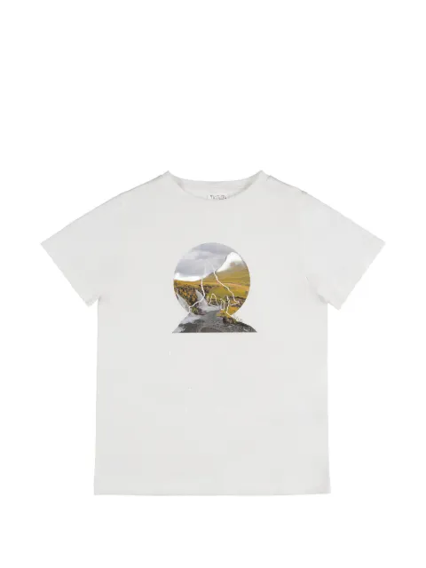 NANAN landscape-print short-sleeve T-shirt