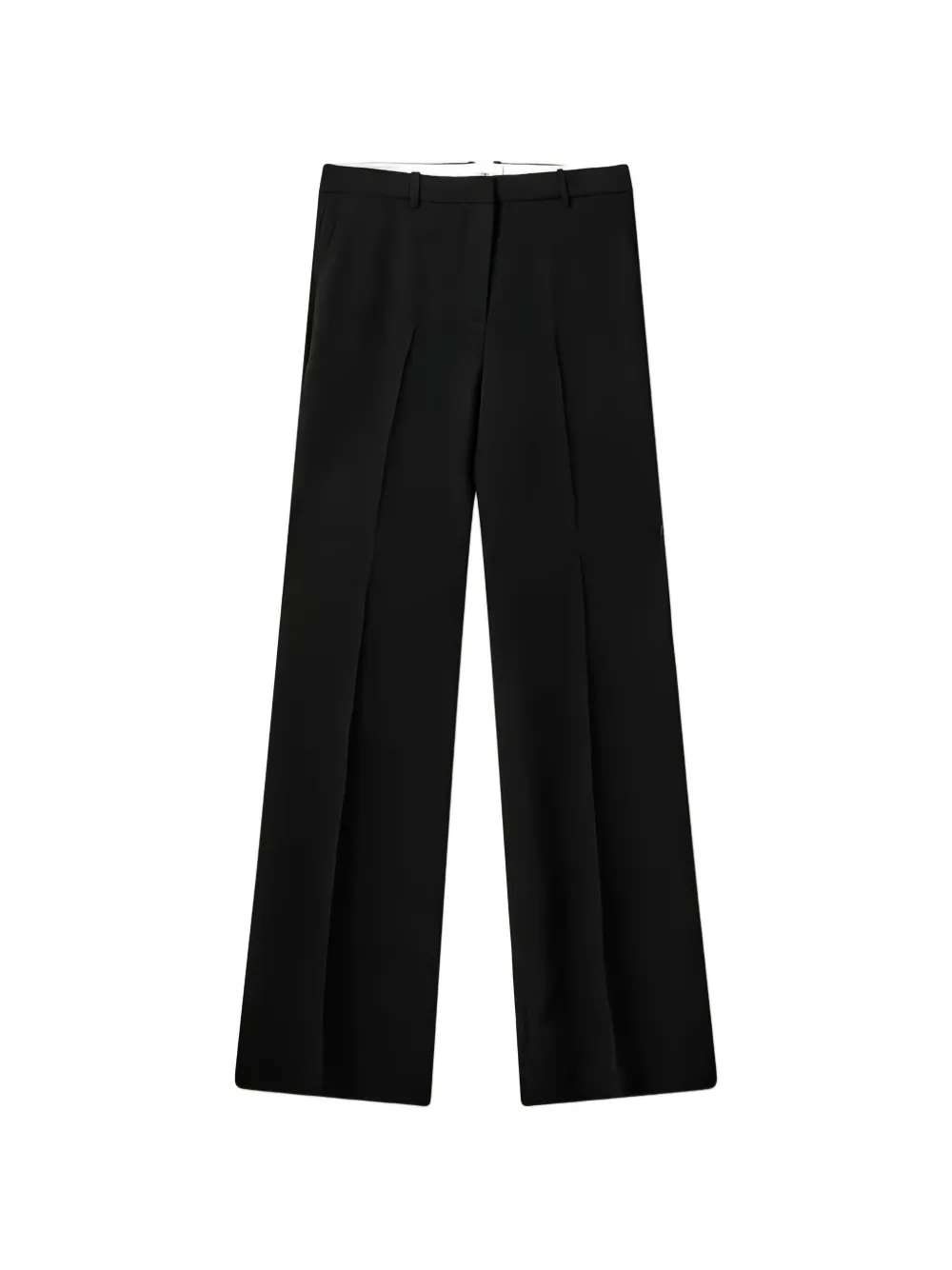 The Garment Pressed-crease Tailored Trousers In Black