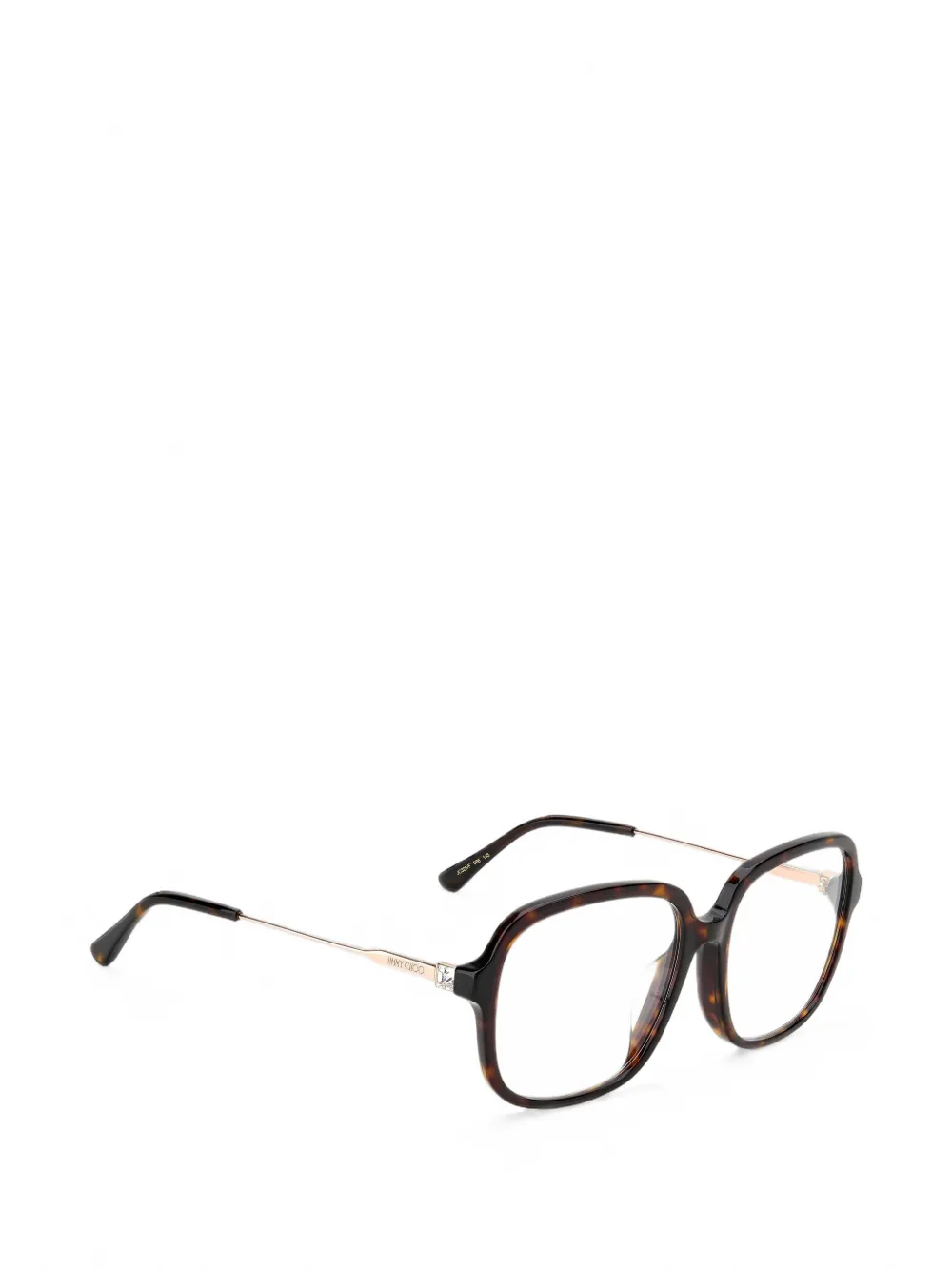 Jimmy Choo Eyewear Bril met vierkant montuur Bruin