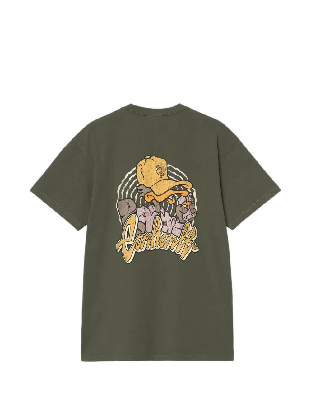 Carhartt WIP Chedda T-shirt met grafische print Groen
