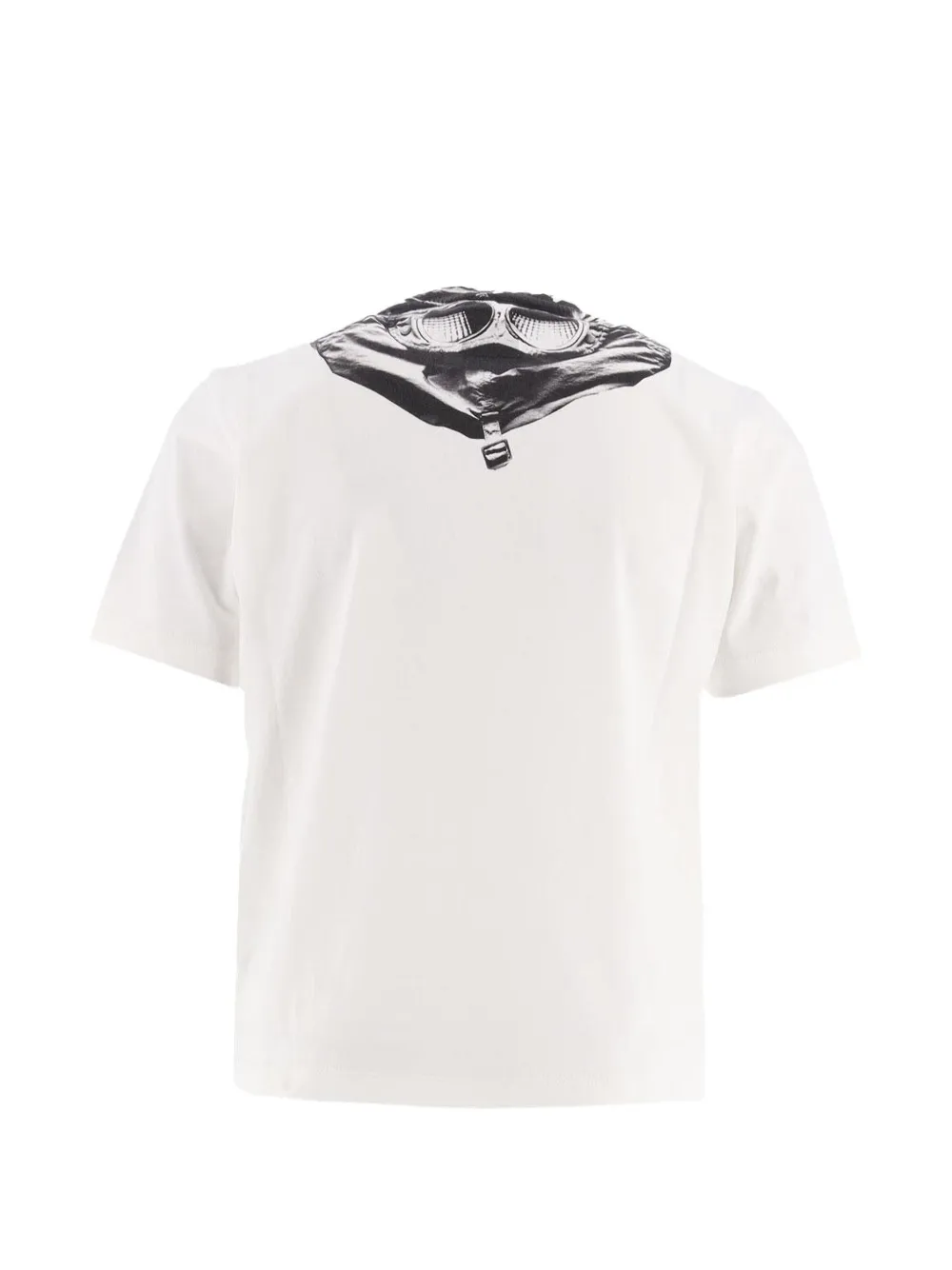 C.P. Company Kids T-shirt met logo en goggle-print Wit