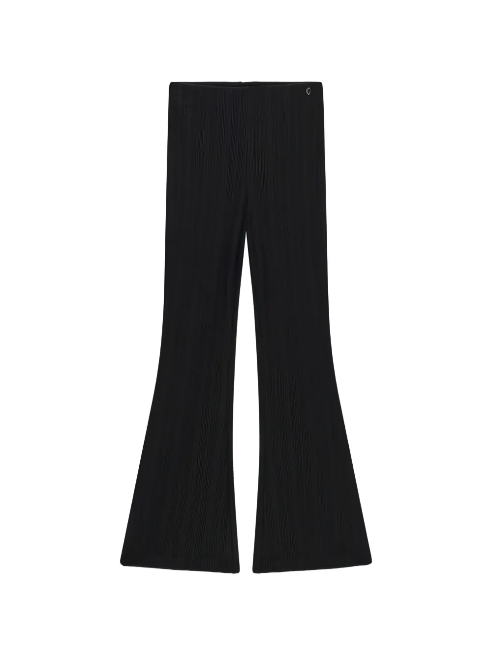 GUESS USA Belen flared trousers Zwart