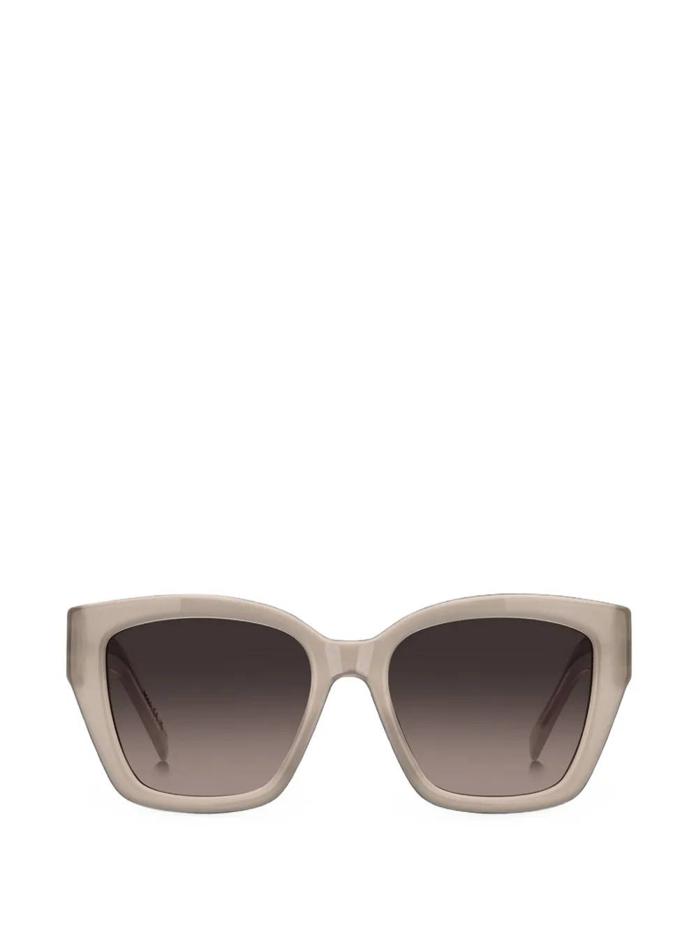 BOSS nude-acetate sunglasses with double B monogram - Toni neutri