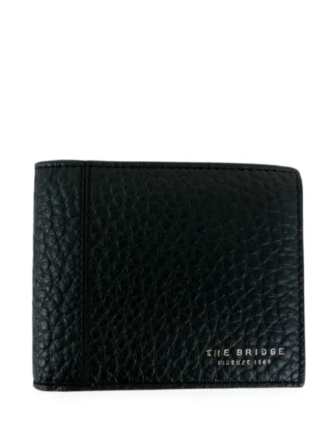 The Bridge grained leather wallet
