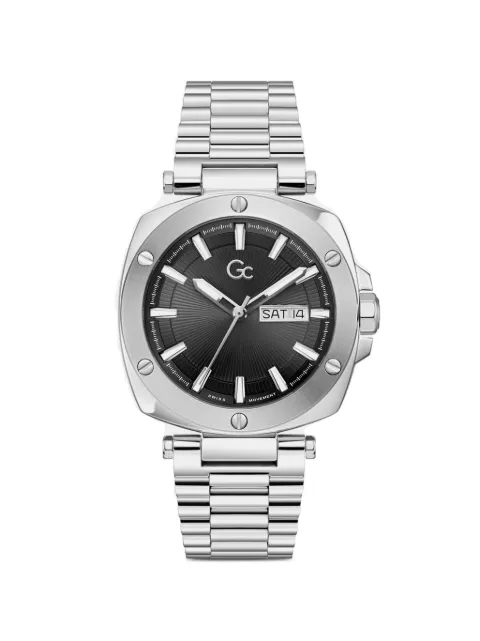 GUESS USA Gc Nobilis day-date 44mm watch