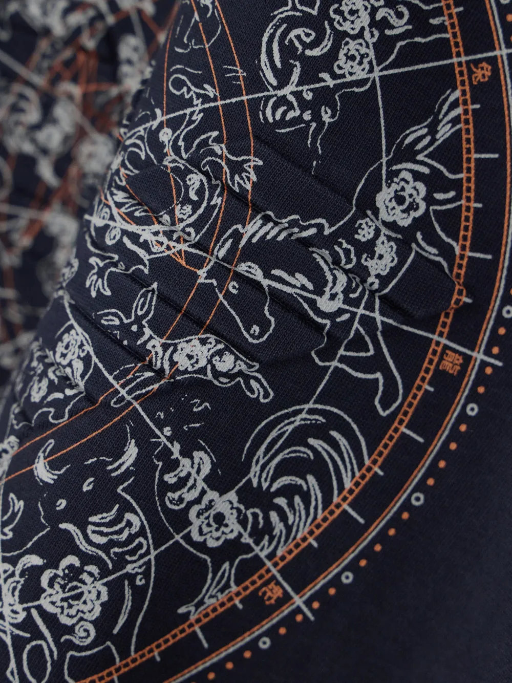 Emporio Armani Katoenen T-shirt met grafische print Blauw