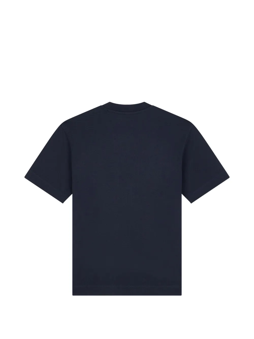 Emporio Armani Katoenen T-shirt met grafische print Blauw