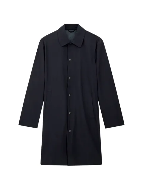 Emporio Armani press-stud trench coat