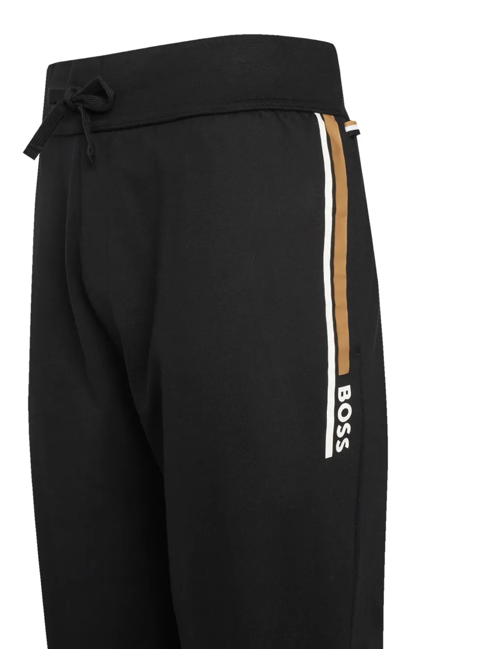 BOSS Authentic trainingsbroek met logo-print Zwart