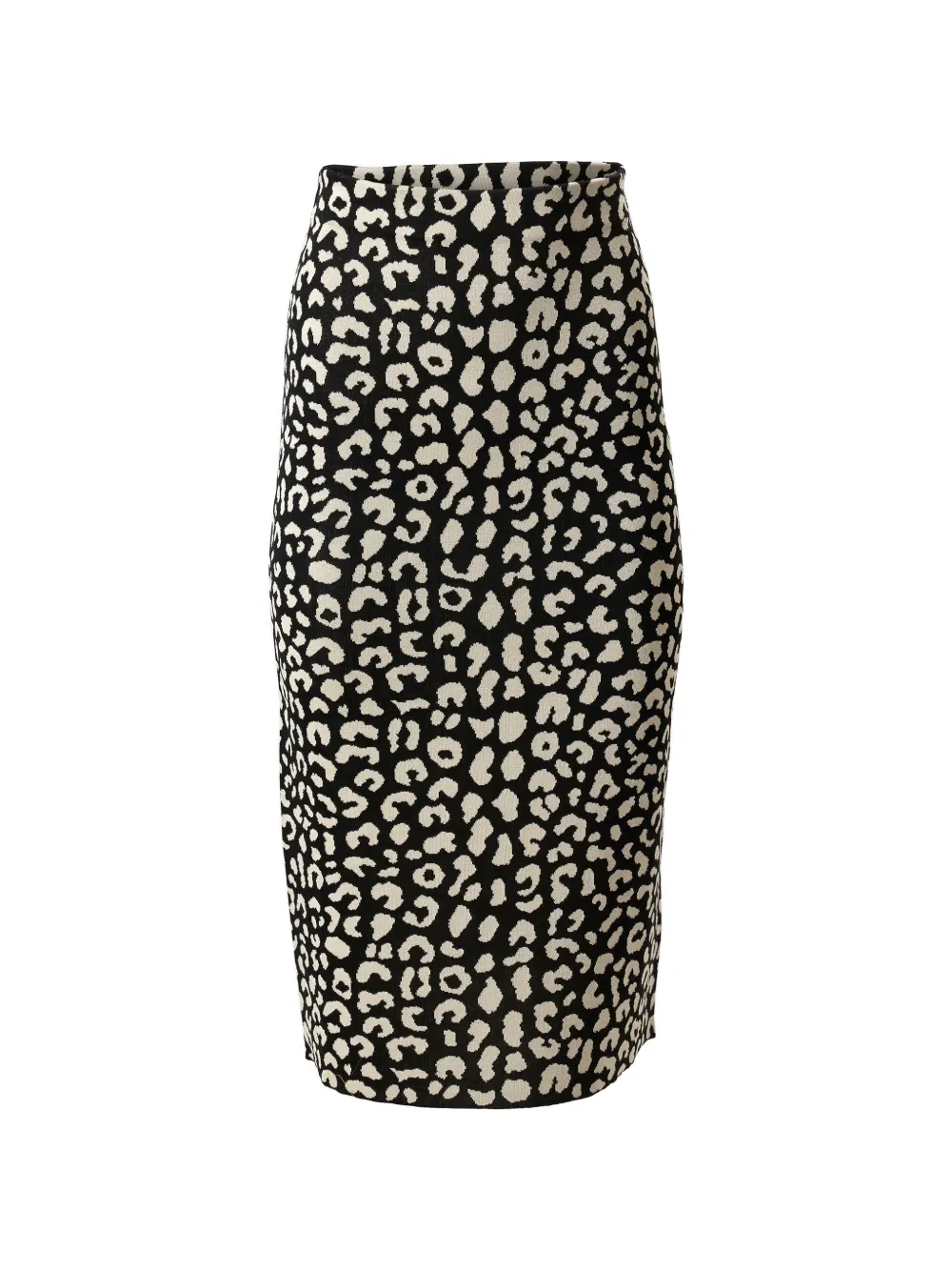 Carolina Herrera leopard-jacquard pencil midi skirt