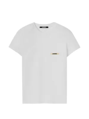 Jacquemus The Gros Grain short-sleeve T-shirt | White | FARFETCH