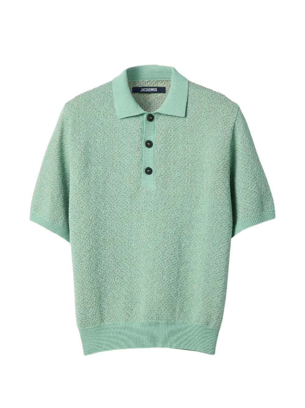Jacquemus The Miami knit polo shirt - Verde