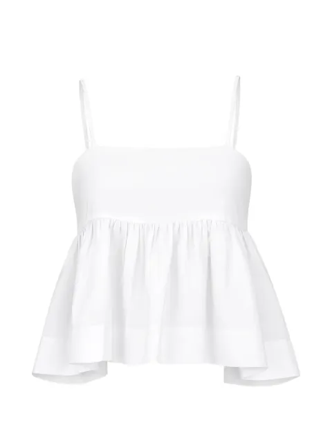 AZEEZA Rachel taffeta top