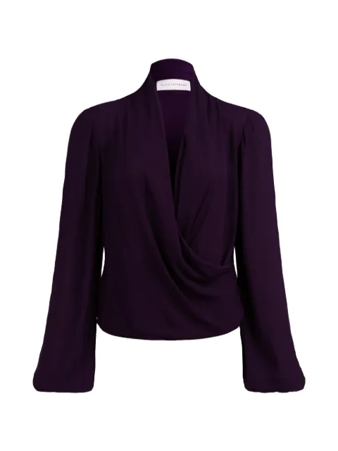 Silvia Tcherassi Tea wrap-style blouse