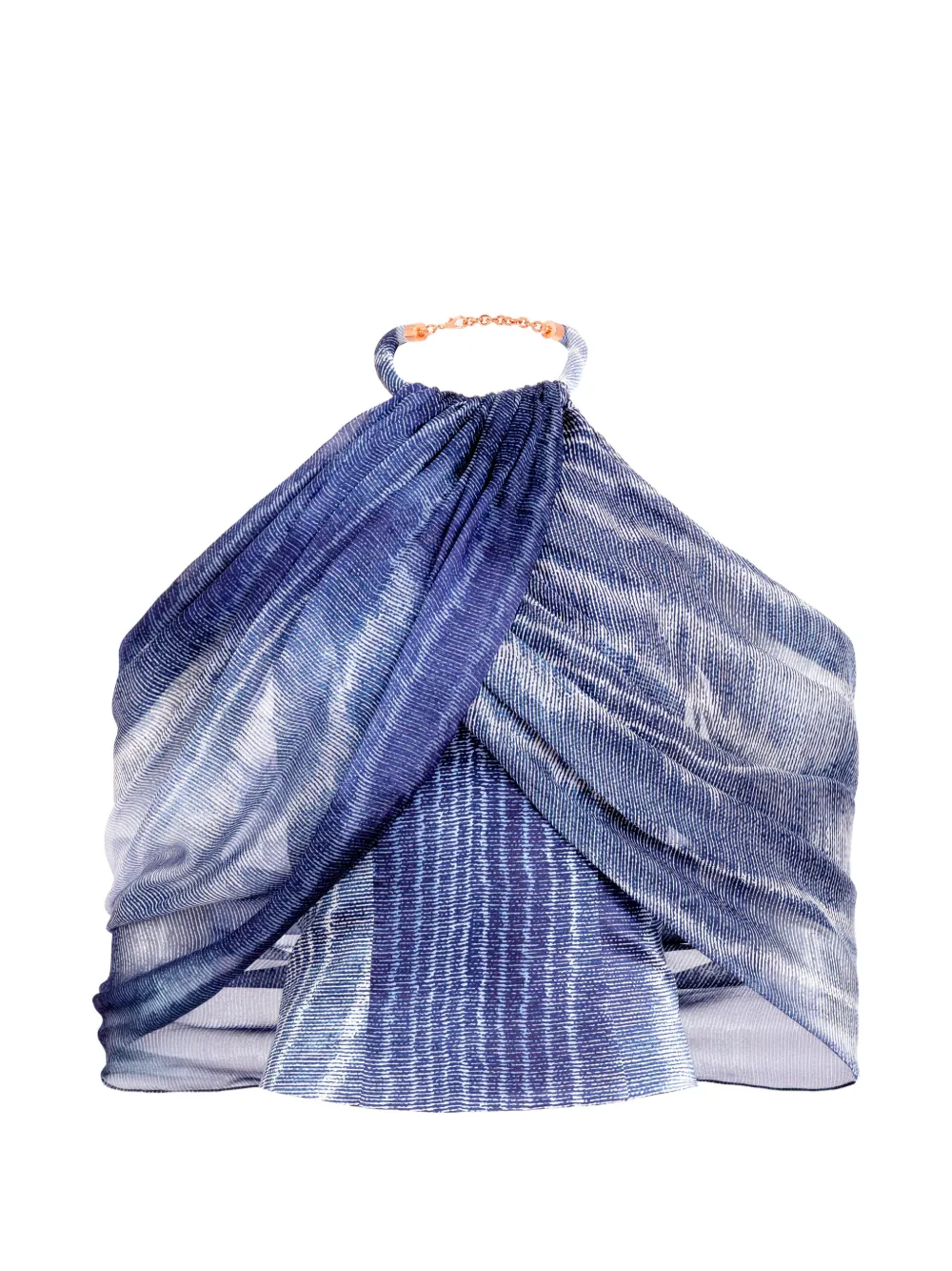 Silvia Tcherassi Adib draped halterneck top