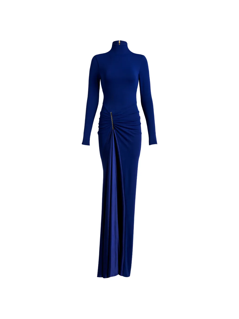 Silvia Tcherassi Lena Gathered-detail Maxi Dress In 블루
