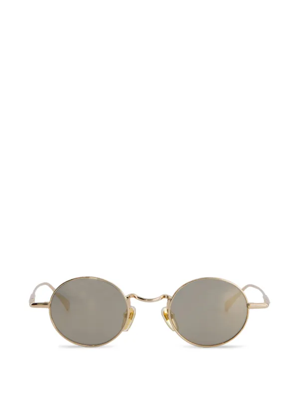 Chloé Round-frame Sunglasses in Gold
