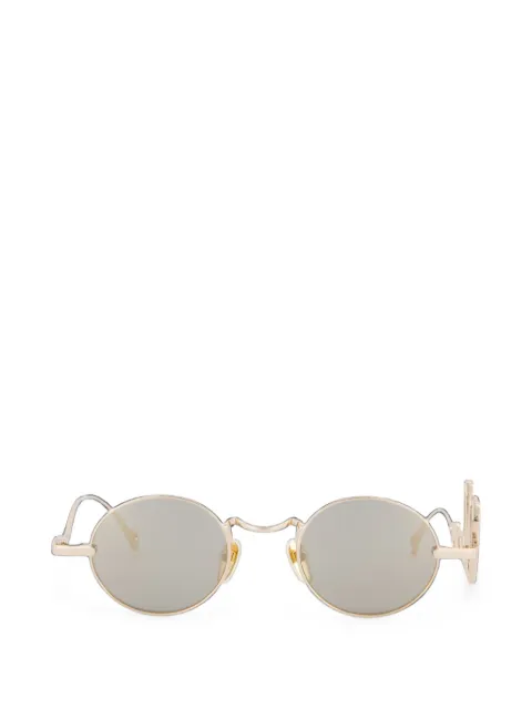 Chloé logo-arm round-frame sunglasses
