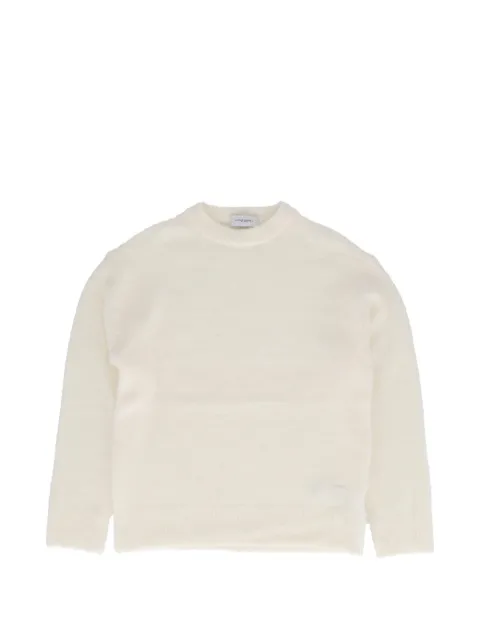 Paolo Pecora Kids crew-neck loose-fit sweater