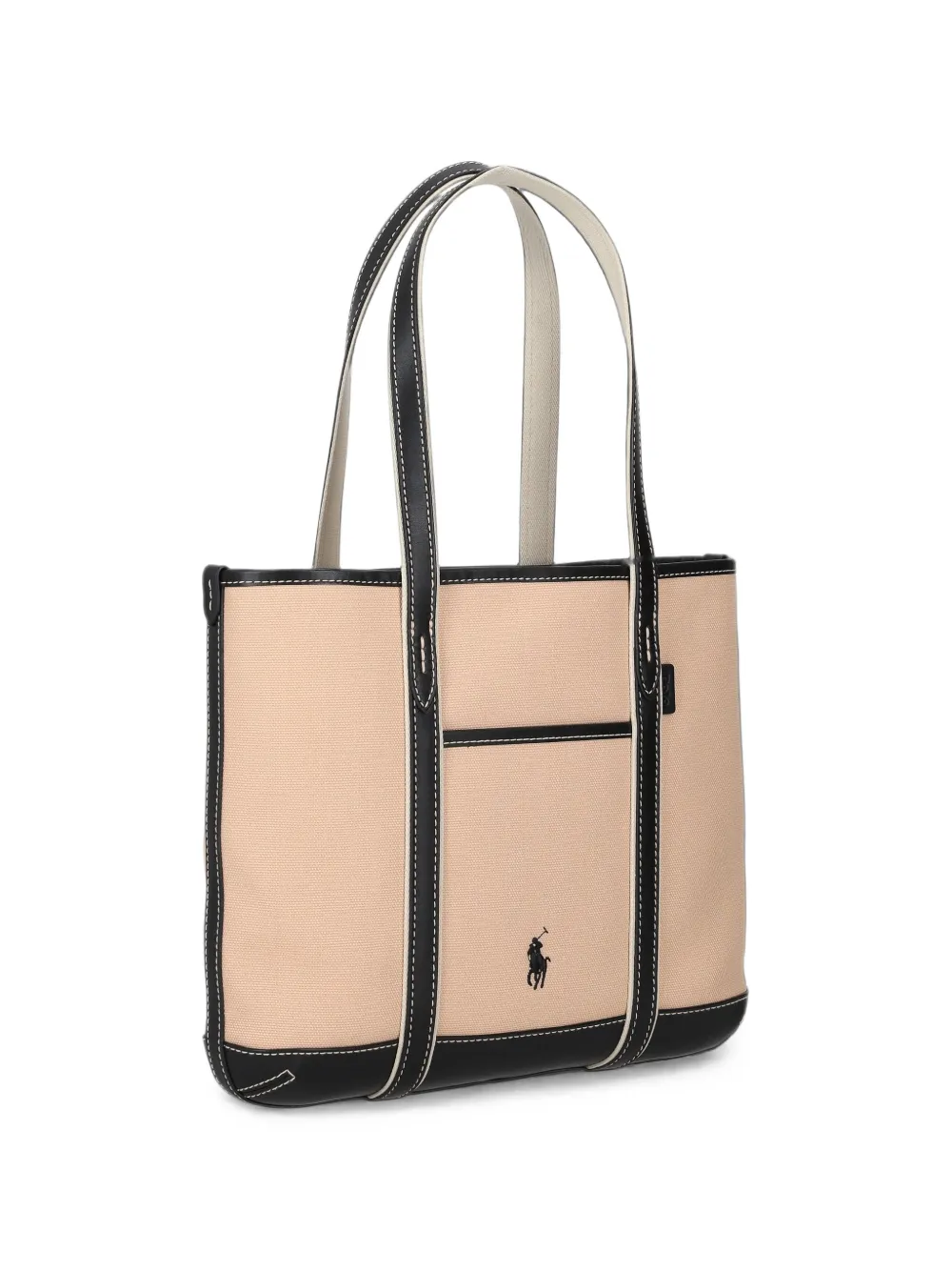 Polo Ralph Lauren Shopper met geborduurd logo Beige