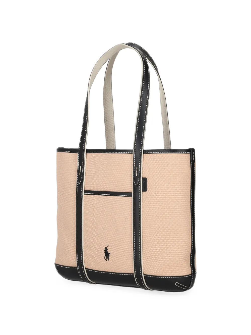 Polo Ralph Lauren Shopper met geborduurd logo Beige