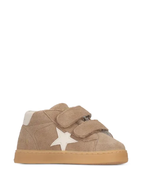 Golden Goose Kids June suede touch-strap sneakers